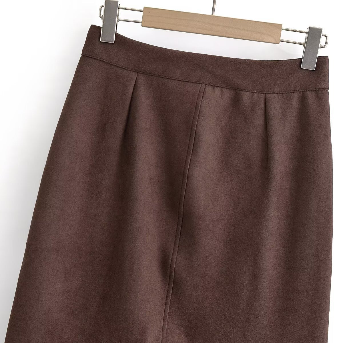suede womens' skirt