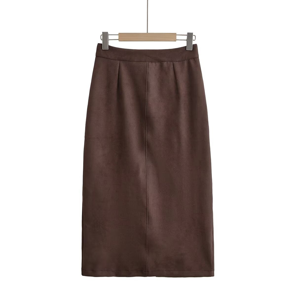suede womens' skirt
