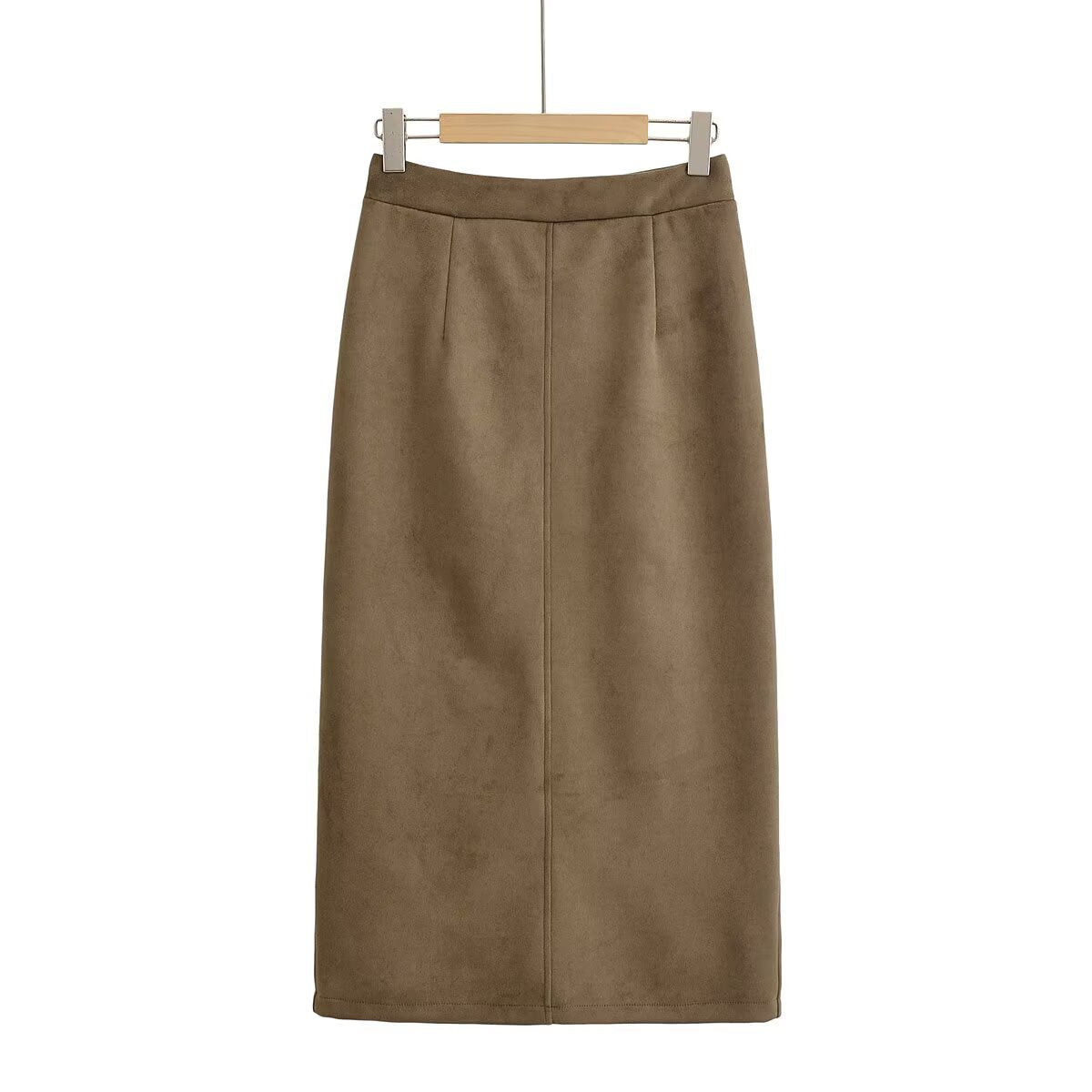 suede womens' skirt