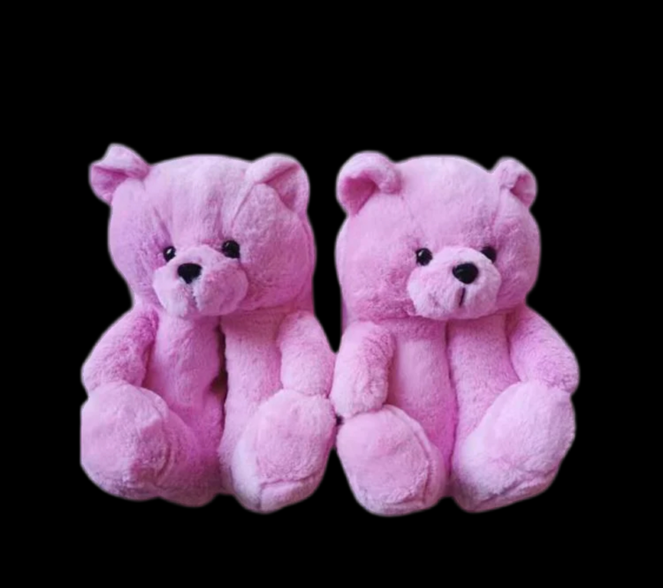 Teddy Bear Slippers | Lux Fun Footwear Series