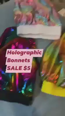 Holographic Bonnets | Lux Colorpop Series